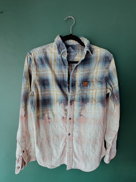 Faded Flannel with Rhinestones