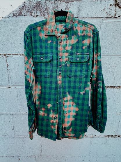 Green&Navy Acid Checkered