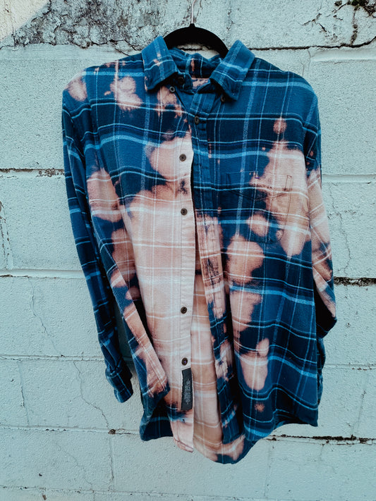 Blue Cloud Flannel