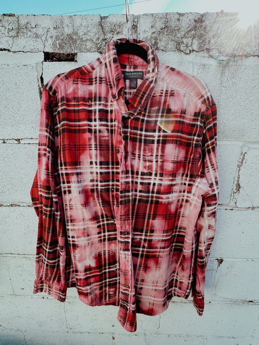 Red Splatter Flannel